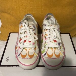 Multicolor Coach Sneakers